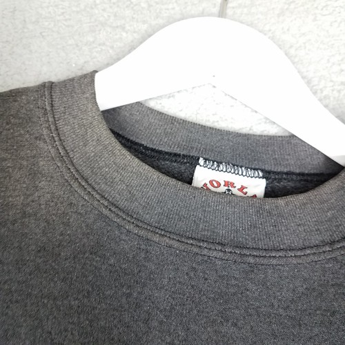 Vintage World Gym Sweater Adult Medium Gray Gorilla USA Crewneck Casual Pullover - Picture 3 of 13