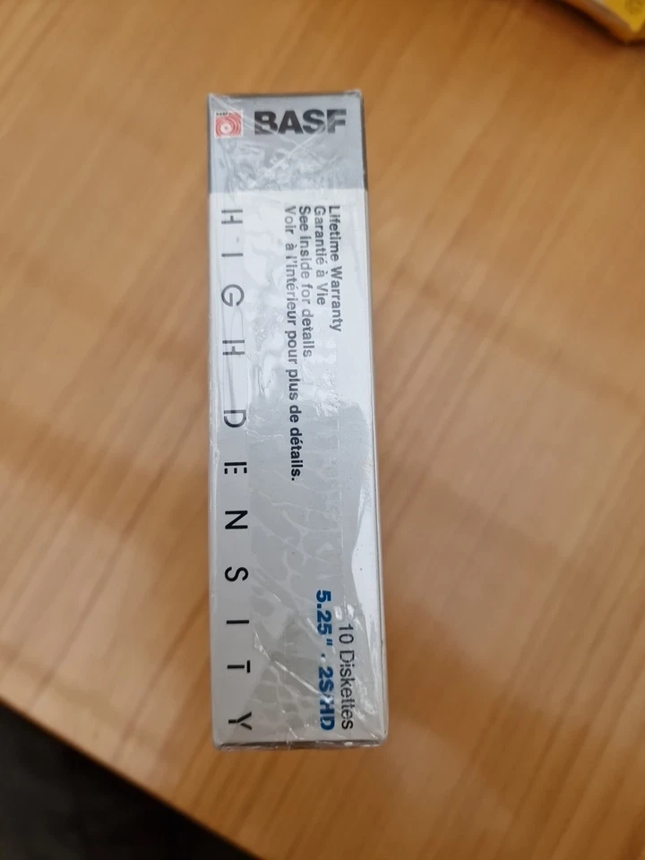 BASF 5.25" DS, HD Disketten, 10 Stück, IBM formatiert, US Version, NEU und OVP - Bild 4 von 4