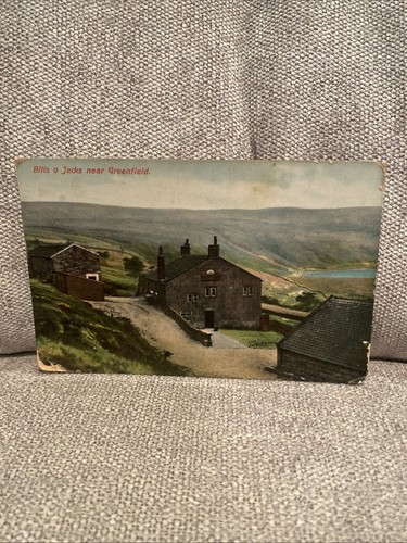 Old postcard Bill o jacks Nr Greenfield - Picture 4 of 4