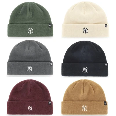 '47 Brand MLB New York Yankees Randle '47 CUFF KNIT Strickmütze Logo Baseball