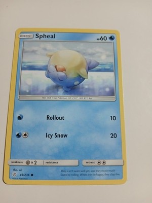 Spheal 049/236 | Common | Sonne und Mond Kosmische Finsternis