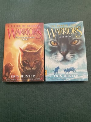 Warriors Erin Hunter Lot 2 Lost Stars Apprentice s Quest PB Kids Series