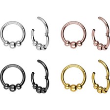 PIERCINGLINE  Piercing Ring Chirurgenstahl Se...