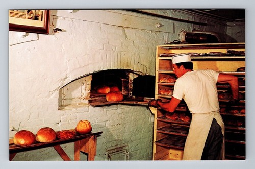 Middle Amana IA-Iowa, Hahn's Bakery, Vintage Postkarte