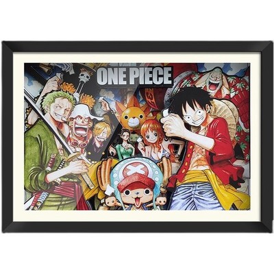 One Piece 3D Shadow Box Frame Handmade Wall Art Anime Decor Display