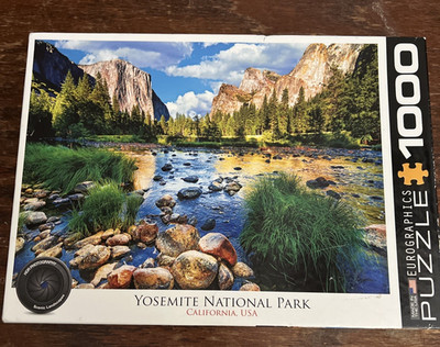 Eurographics Yosemite National Park California USA 1000 Piece Jigsaw Puzzle