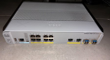Conmutador Ethernet montable en rack de 8 puertos Cisco Catalyst (WS-C3560CX-8PC-S)