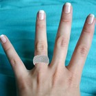 Wonderful Solid sterling Silver 925  Mesh Lady's Ring 4 to 10 SALE — photo 5
