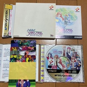 Tokimeki Memorial forever with you Sega Saturn with band Japanese version 16a