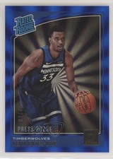 2018 Donruss Rated Rookies Press Proof Blue Laser 2/49 Keita Bates-Diop #191 0a6