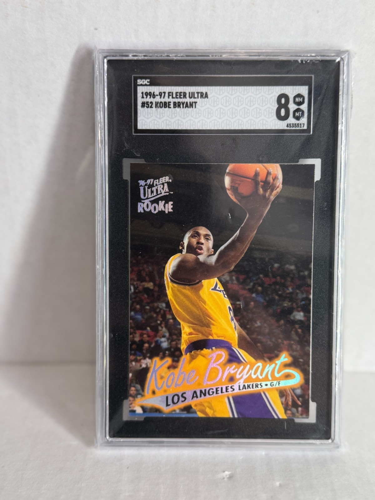 1996 Fleer Ultra #52 Kobe Bryant Rookie SGC 8