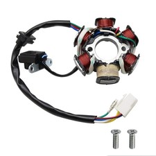 BAT ATV Quad Go Kart Magneto Stator 6 Coils 5 Wires for 50cc 70cc 90cc 110cc ...