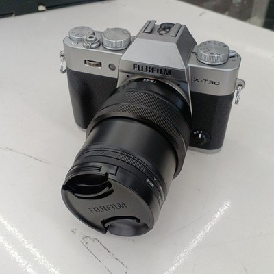 Fujifilm X-T30 Mirrorless Camera Kit with XC15-45mm Lens, 26MP, EVF, OIS, Used