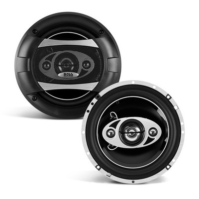 BOSS Audio Systems P65.4C Phantom Series 6.5 Car Door inch, Black 