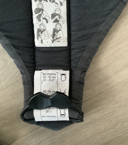 BabyBjörn Baby Carrier Black With original packaging - Picture 3 of 7