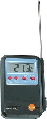 Testo Mini-Thermometer mit Alarmfunktion incl. Batterie