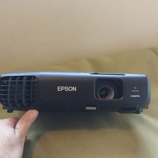 Epson H556B LCD HDMI Projector With Remote + Power Cable (long lamp life)