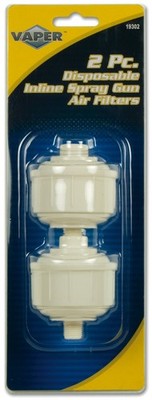 Titan 19302 Disposable Air Line Filters 2pc for Spray Guns
