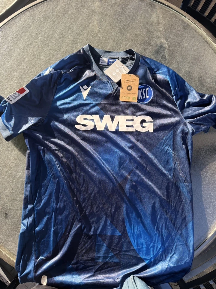 Karlsruher SC Trikot #10 Wanitzek Fußballgott Gr.XXL Neu und Signiert - Bild 3 von 3