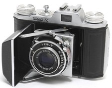 Welta Welti Ic 35mm film folding camera w. Zeiss Jena Tessar 2.8/50mm lens NOTT