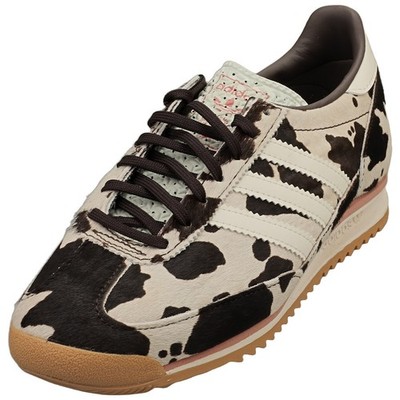 adidas SL 72 OG Damen Fashion Sneaker Cow Print Weiß/Schwarz