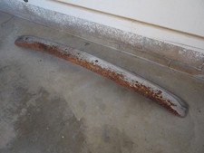 1948 1949 Willys Overland Jeepster Rear Bumper Script Oem