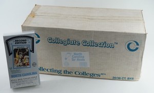 1990 Collegiate Collection North Carolina Second Edition Case (20 Boxes)