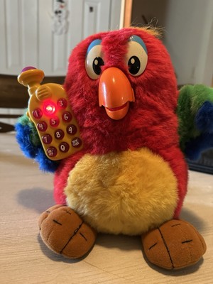 Vtech Little Smart Mr Squawky Talky Parrot toy vintage 1998