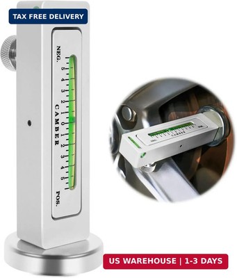 Ziopetru Adjustable Magnetic Gauge Tool, Wheel Camber, Caster Pillar and Wheel A