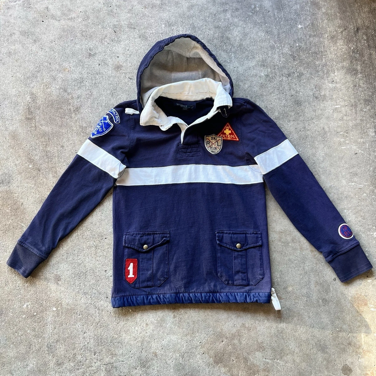 ラルフローレン Ralph Lauren SKI PATROL フーディ ラガー 1990s polo 