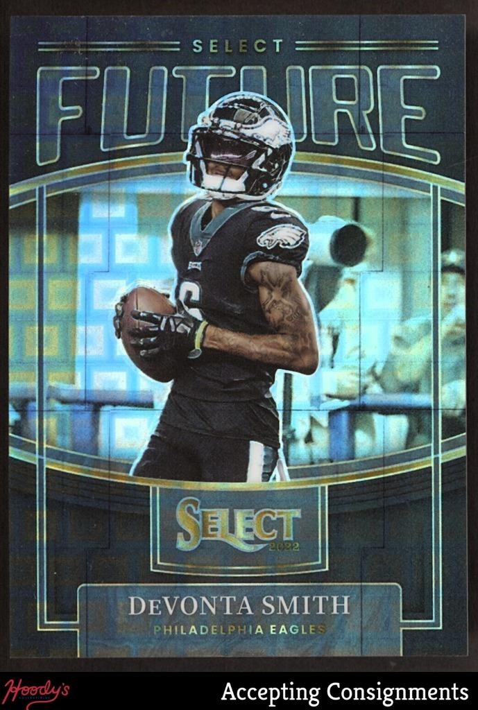 2022 Select Select Future Prizm Black #21 DeVonta Smith 1/1 Eagles