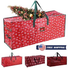 65" Christmas Tree Storage Bag Heavy Duty Christmas Tree Bag For Artificial Tree