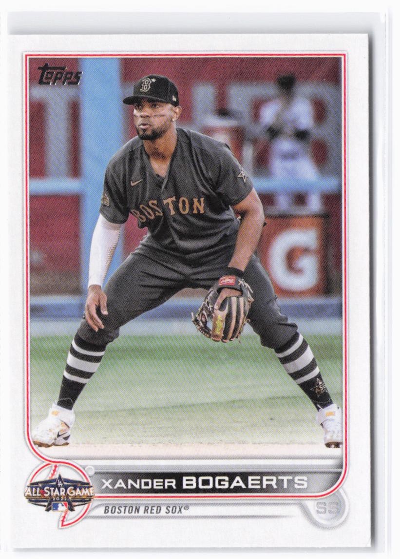 2022 Topps Update Xander Bogaerts #ASG-21 2022 MLB All-Star Game Boston Red Sox