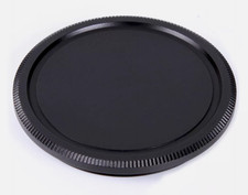 Metal dust cap male thread M42 x 0.75 Astronomical Telescope accessory. Black