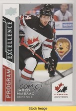 2020-21 Team Canada Juniors Program of Excellence Jared McIsaac #104 READ 00jz