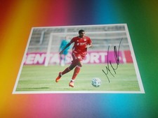 Malik Tillman Bayern Munich signed autograph on 20x28 photo in person
