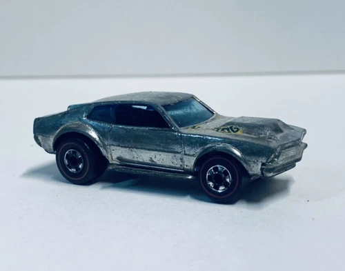 1969 Hot Wheels Redline Mighty Maverick Super Chrome - (with flaws)