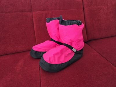 Bloch Aufwärmstiefel Boots Überzieher Warm-Up Dance Schuhe Ballett Booties PINK
