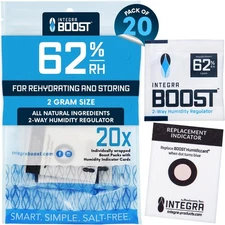Integra Boost 2-Way Humidity Control Pack – Patented Technology of 20 