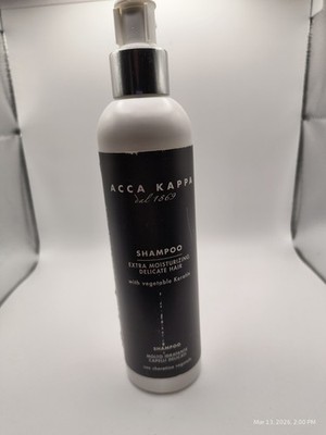 Acca Kappa ~ White Moss ~ Extra Moisturizing Shampoo NO SEAL Delicate Hair8.45oz