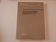 Werkstatthandbuch Mercedes Benz W124 Typen 300 E-24 / TE-24 / CE-24 von 1989