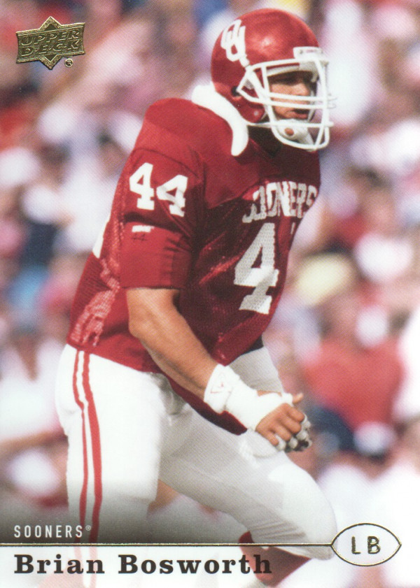 2013 Upper Deck #44 Brian Bosworth - FB