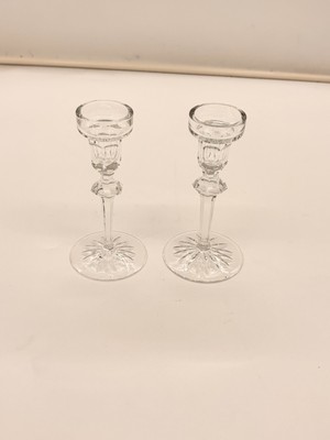 Rogaska Richmond  6'' Single Light Candlest 2200456 Set Of 2