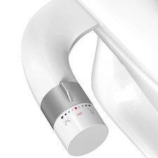 Ultra-Slim Bidet Attachment for Toilet, Non Electric Retractable Nozzles Pos...