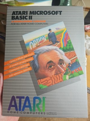 Atari Microsoft Basic II 2 RARITÄT FUND Retro Vintage PC Computer Microsoft 1982