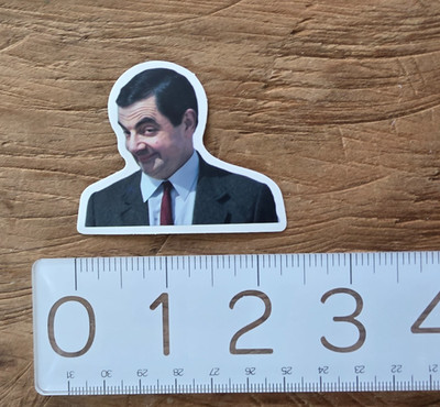 Mr. Bean Sticker Mr. Bean Decal Meme sticker Meme Decal Rowen Atkinson