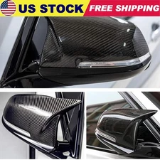 Carbon Fiber Wing Mirror Covers Caps For BMW 3/4 Series F20 F21 F22 F30 F32 F36
