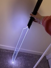 Darksaber Light Saber Star Wars the Mandalorian Full Size Replica Extra Blade