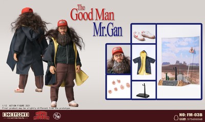 BOBTOYS The Good Man Mr.Gan Running Ver. 1/12 Limited Action