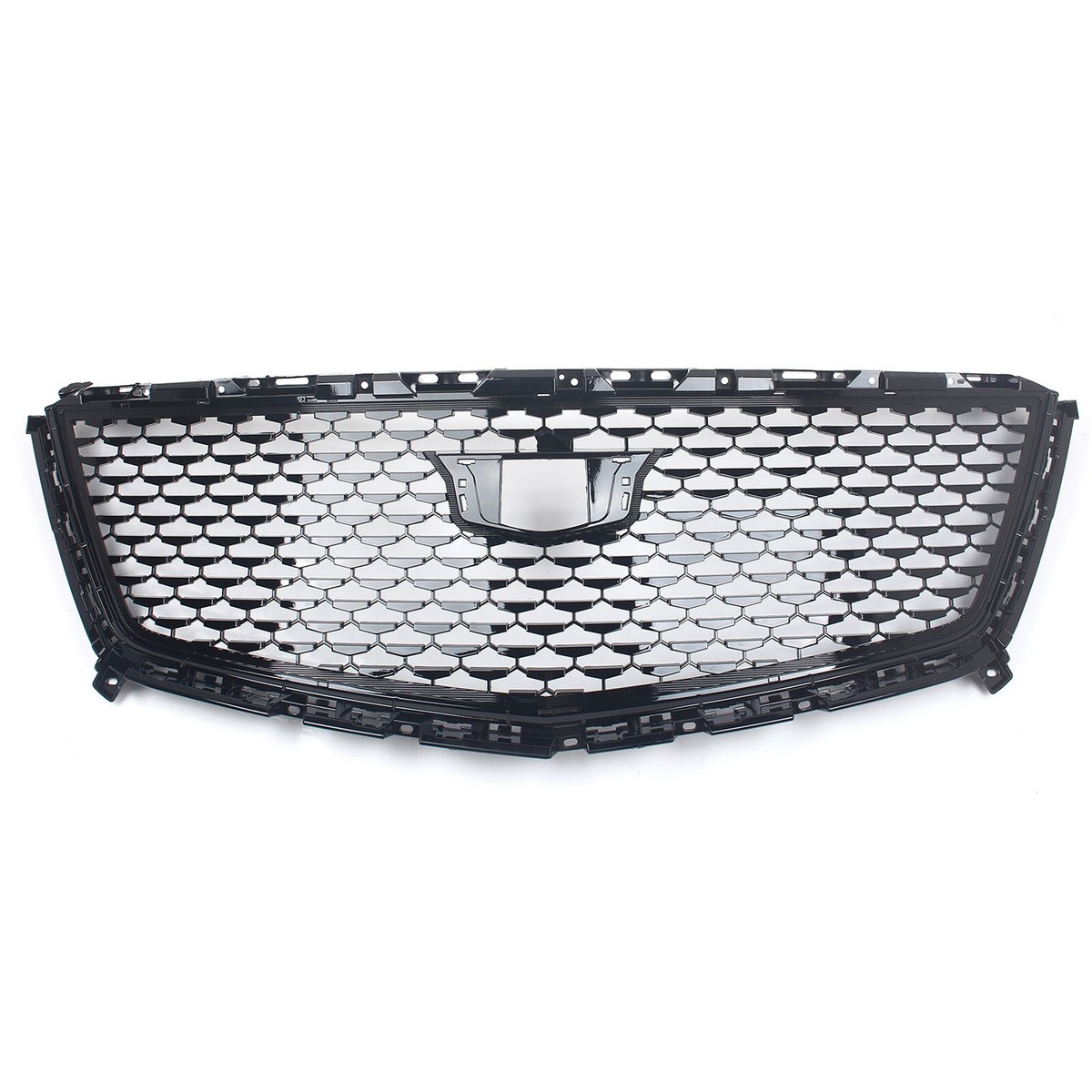 Front Upper Grille Grill Black For 2016 2017 2018 2019 2020